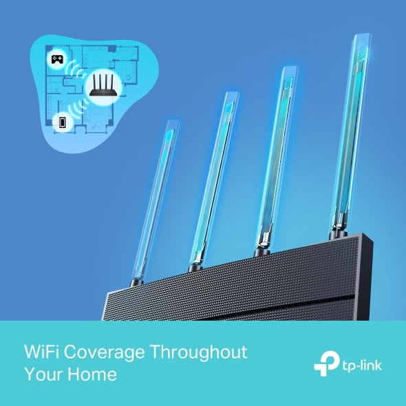 TP-Link Archer AX12 New AX1500 Wi-Fi 6 Router - Image 4
