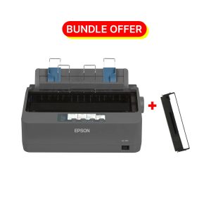 Epson LQ-350 Dot Matrix Printer + Ribbon Cartridge...