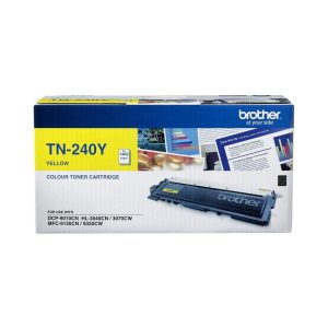 Brother TN-240Y Yellow Toner Cartridge...
