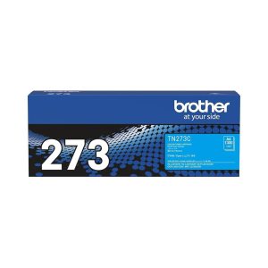 Brother Genuine TN273C Standard Yield Cyan Ink Printer Toner Cartridge, Prints up to 1,300 pages...