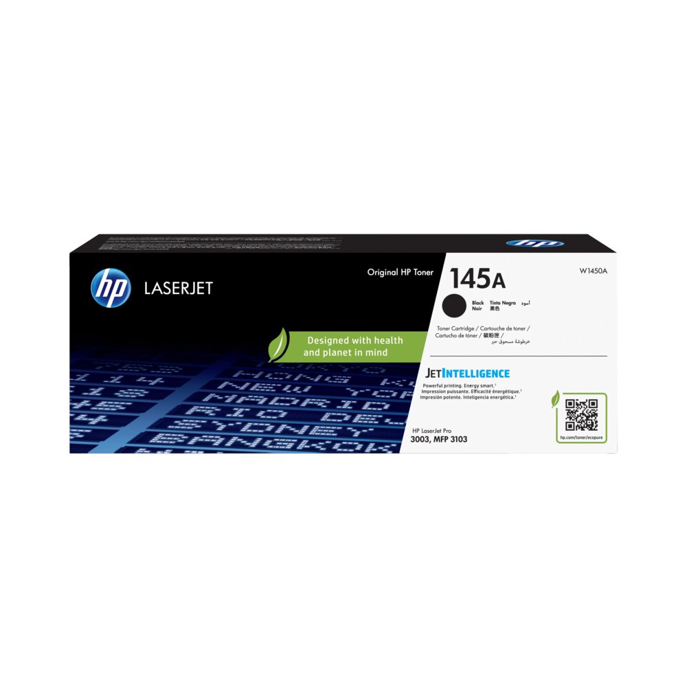HP 145A Black Original LaserJet Toner Cartridge (W1450A)...