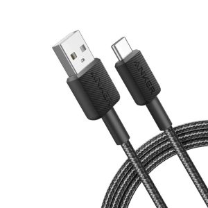 Anker 322 USB-A to USB-C Cable Braided 0.9m/3ft -Black
