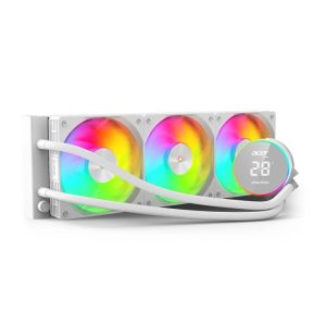Acer AC360YN ARGB 360mm High Performance Liquid CPU Cooler - White