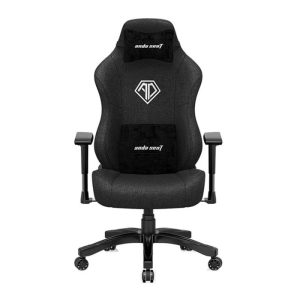 Anda Seat Phantom 3 Premium PVC Leather,Soft Head and Lumbar Pillows,Wide High-density Foam Seat - Carbon Black
