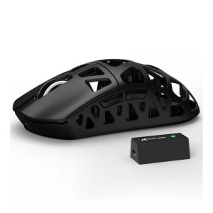 Attack Shark R3 Magnesium Alloy 8K PAW3395 Wired/Wireless BT2.4G Gaming Mouse - Black