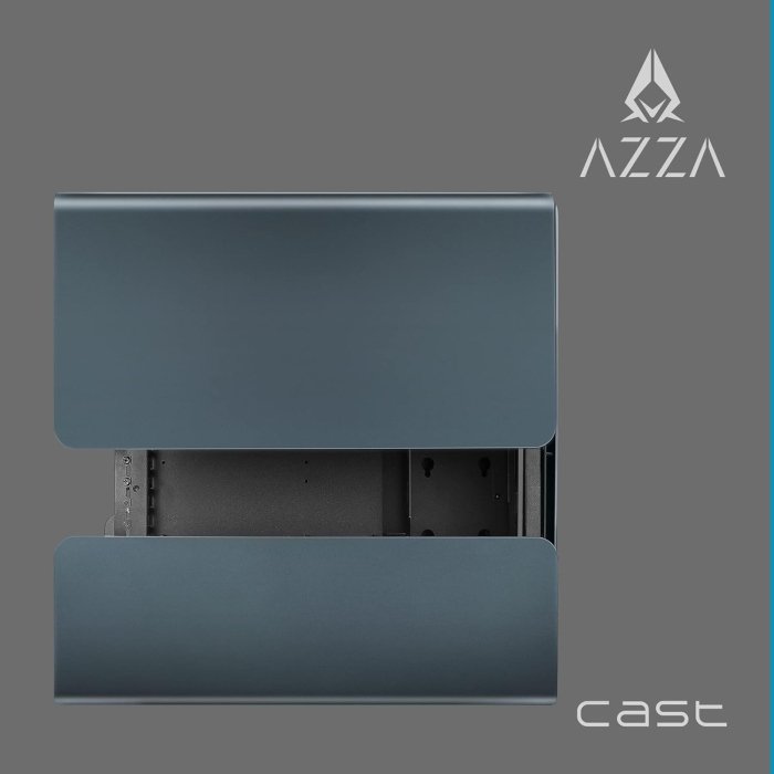 AZZA Cast 808 Mid-Tower PC Case - Black - Image 3