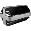 AZZA Opus 809 ATX - Dual Orientation - CNC Milled Aluminum - 4 Side Tempered Glass PC Case - Black - Image 7