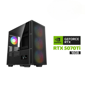 Gaming PC AMD Ryzen 9 9950X3D Processor, ASUS TUF X870 WIFI Motherboard, 64GB RAM D5 (6000), 2TB SSD NVME GEN-4(7400), RTX 5070 Ti 16GB VGA, 850 WATT psu gold, ASUS PRIME L360 Liquid Cooler, DeepCool CH560 Digital ATX Mid Tower, Windows 11 Pro