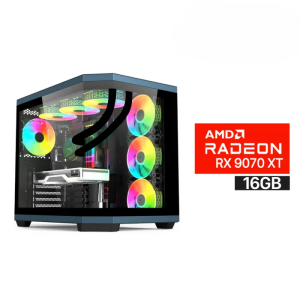 Gaming PC AMD Ryzen 9-9950X3D CPU,ASUS ROG STRIX X870-F WIFI 7 Motherboard,64GB RAM D5 (6000),2TB SSD NVME GEN-4(7250), AMD RX 9070 XT 16GB OC VGA,850 WATT GOLD PSU,L360 Liquid Cooler,Acer V950 Mid Tower Case,Win 11 Pro (License)