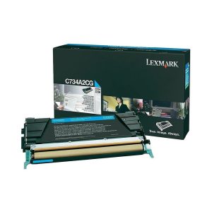 Lexmark C734 Cyan (C734A1CG) Toner Cartridge...