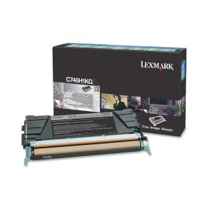Lexmark C746 Black Toner Cartridge (C746H1KG)...