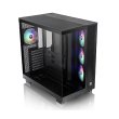 Thermaltake View 380 XL TG Mid Tower Two Panel Front & Left Side Tempered Glass Case with 4 ARGB Fans - Black - Image 5