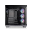 Thermaltake View 380 XL TG Mid Tower Two Panel Front & Left Side Tempered Glass Case with 4 ARGB Fans - Black - Image 6