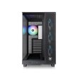 Thermaltake View 380 XL TG Mid Tower Two Panel Front & Left Side Tempered Glass Case with 4 ARGB Fans - Black - Image 7