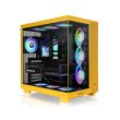 Thermaltake View 380 XL TG Mid Tower Two Panel Front & Left Side Tempered Glass Case with 4 ARGB Fans - Bumblebee - Image 4