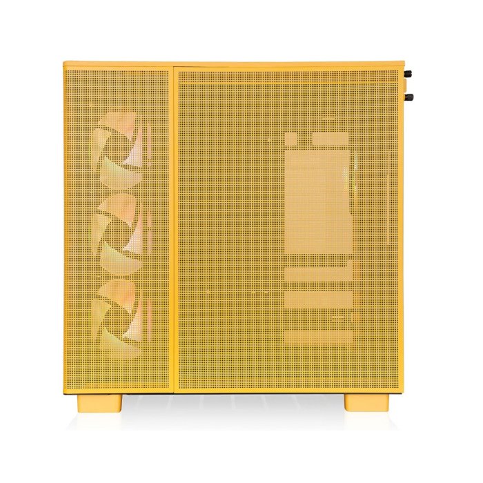 Thermaltake View 380 XL TG Mid Tower Two Panel Front & Left Side Tempered Glass Case with 4 ARGB Fans - Bumblebee - Image 2