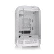 Thermaltake The Tower 300 Micro Tower tempered glass panels on the front and two perforated panels on each side With 2 Fan - White - Image 4