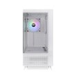 Thermaltake View 270 TG ARGB M-ATX PC Case, Tempered Glass Front and Left Panels, Supports up to 360mm Radiator, 1* CT140 ARGB Preinstalled Fan, USB Type-C x 1, USB 3.0 x 2, Snow | CA-1Y7-00M6WN-03 - Image 6