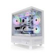 Thermaltake View 270 TG ARGB M-ATX PC Case, Tempered Glass Front and Left Panels, Supports up to 360mm Radiator, 1* CT140 ARGB Preinstalled Fan, USB Type-C x 1, USB 3.0 x 2, Snow | CA-1Y7-00M6WN-03 - Image 4