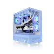 Thermaltake View 270 TG ARGB M-ATX PC Case, Tempered Glass Front and Left Panels, Supports up to 360mm Radiator, 1* CT140 ARGB Preinstalled Fan, USB Type-C x 1, USB 3.0 x 2, Blue | CA-1Y7-00MFWN-02 - Image 4