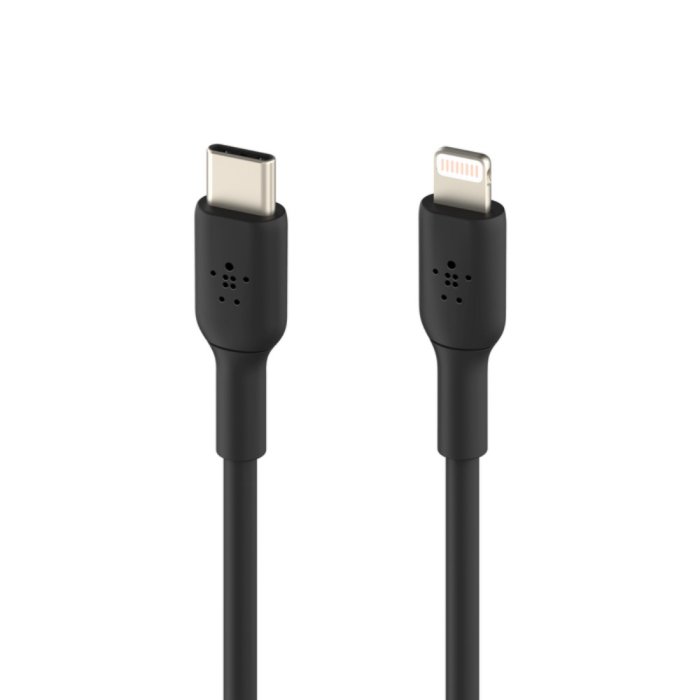 Belkin Boost Charge USB-C Cable With Lightning Connector 1M - Black - Image 3