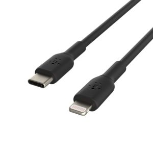 Belkin Boost Charge USB-C Cable With Lightning Connector 1M - Black