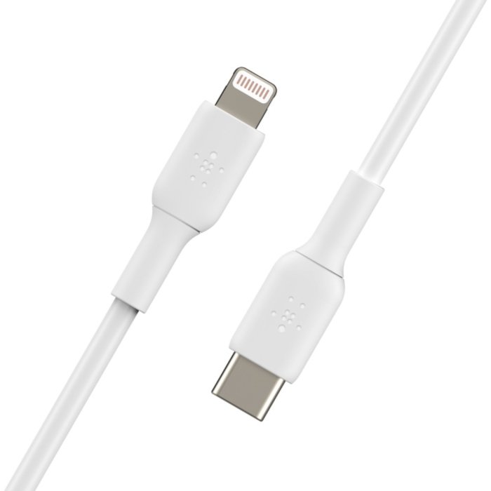 Belkin Boost Charge USB-C Cable With Lightning Connector 1M - White
