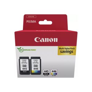 Canon PG-445/CL-446 BK/C/M/Y Ink Cartridge Multipack...