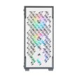 Corsair iCUE 220T RGB Mid-Tower Steel Plastic Side Tempered Glass Panel Case With 3 RGB Fans - White - Image 7