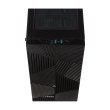 Corsair 275R Airflow Mid-Tower Slatted Front Panel Tempered Glass Side Panel Case with 2+1 Fan - Black - Image 11