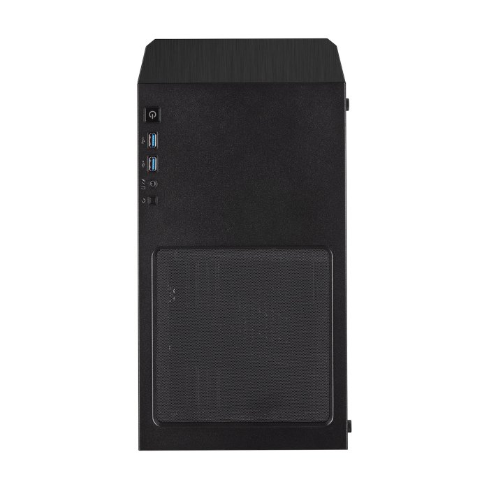 Corsair Carbide Series 110R ATX Mid Tower Steel Plastic Side Tempered Glass Panel Case with 1 Fan - Black - Image 2