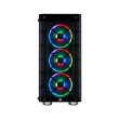 Corsair iCUE 465X RGB Mid-Tower Tempered Glass Side & Front Panel Smart Case with 3 RGB Fans - Black - Image 12