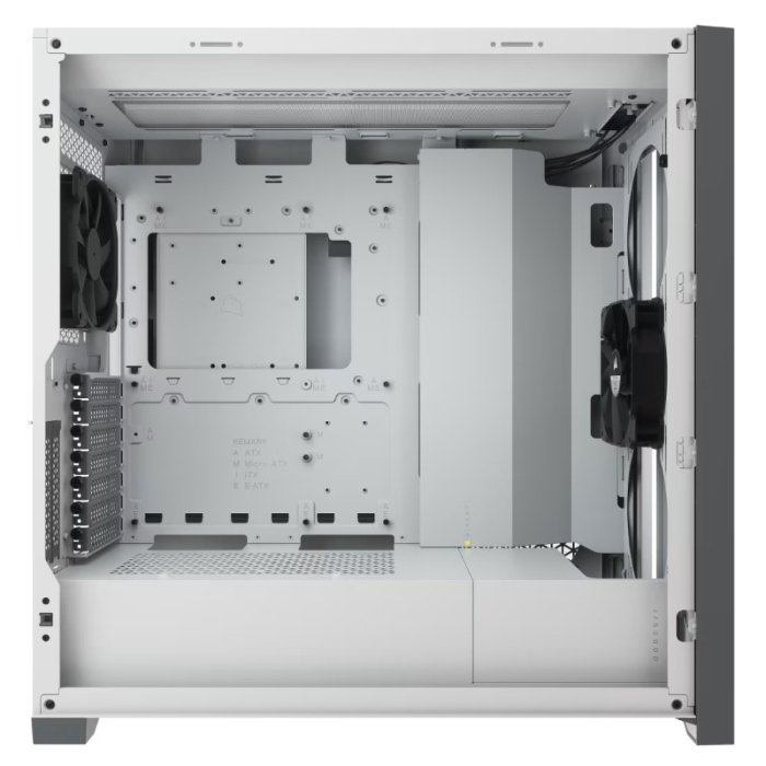 CORSAIR 5000D Mid Tower ATX Case - White - Image 2
