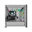 Corsair iCUE 5000X RGB Mid-Tower 4-Sides Tempered Glass Panel with 3 RGB Elite Fans - White - Image 12