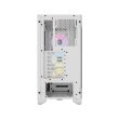 Corsair 3000D RGB Airflow Mid-Tower Side Tempered Glass Panel PC Case With 3 RGB Fans - White - Image 7