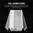 CORSAIR ICUE LINK 2500X RGB Mid Tower Case - White - Image 7