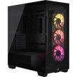 CORSAIR 3500X ARGB Mid Tower Case - Black - Image 4