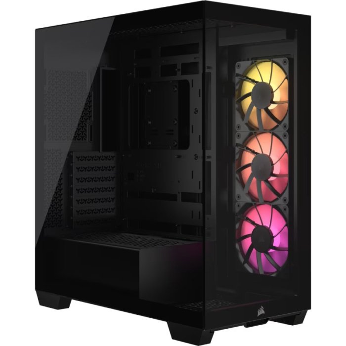 CORSAIR 3500X ARGB Mid Tower Case - Black
