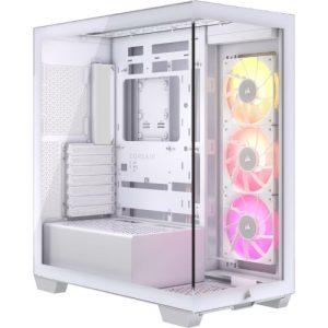 CORSAIR iCUE LINK 3500X RGB Mid Tower Case - White
