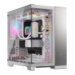 CORSAIR 6500X Mid Tower Case - White/Satin Gray Aluminum - Image 4