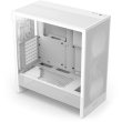 NZXT H5 Flow (2024) Compact Mid-Tower ATX Case - White - Image 5