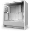 NZXT H5 Flow (2024) Compact Mid-Tower ATX Case - White - Image 4