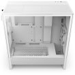 NZXT H5 Flow (2024) Compact Mid-Tower ATX Case - White - Image 6