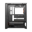 Cougar AIRFACE 180 Series Mid Tower Left Side Tempered Glass Panel Case With 3 ARGB Fans - Black - Image 10