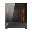 Cougar AIRFACE 180 Series Mid Tower Left Side Tempered Glass Panel Case With 3 ARGB Fans - Black - Image 9