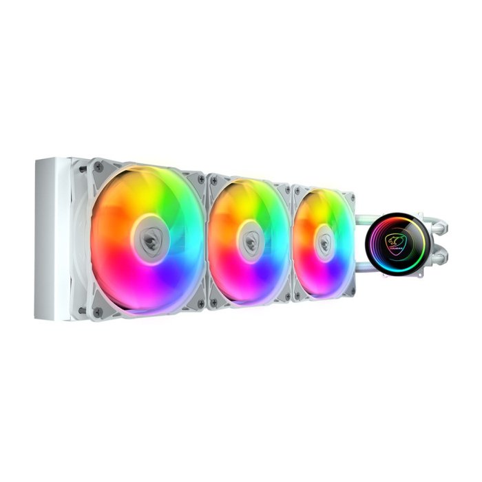 Cougar Poseidon Elite ARGB 360 AIO Liquid Cooler - White