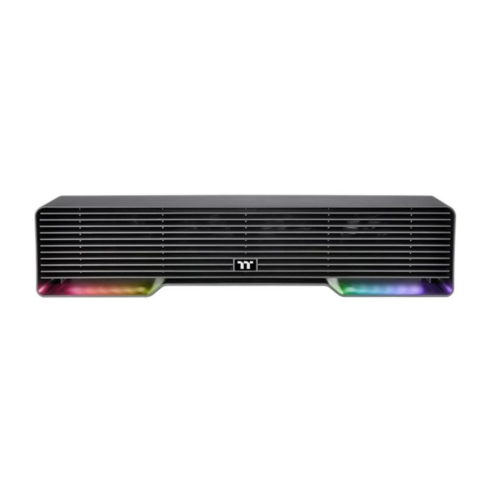 ThermalTake Argent DS100 Desk Cooler 12 Addressable LEDS, 8 Lighting Mods, Supports Fan Speed Adustments