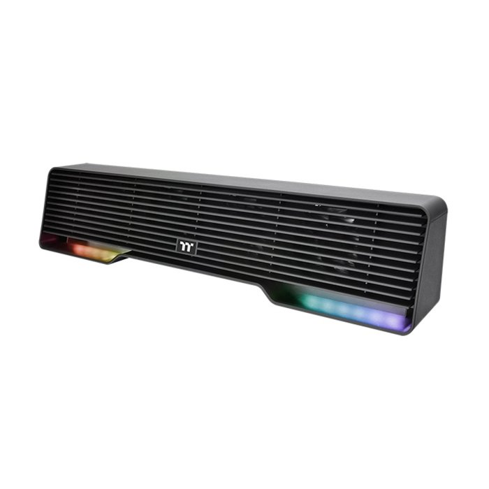ThermalTake Argent DS100 Desk Cooler 12 Addressable LEDS, 8 Lighting Mods, Supports Fan Speed Adustments - Image 3