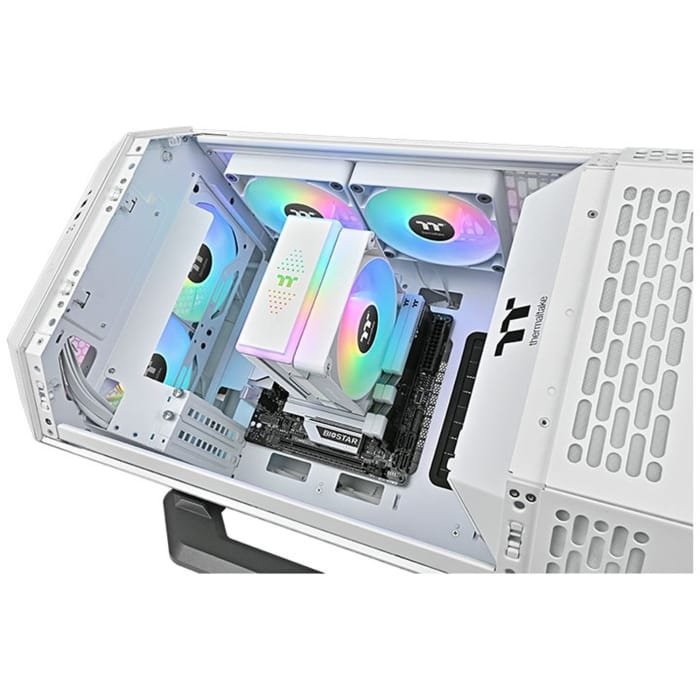 Thermaltake ASTRIA 200 ARGB Lighting Single Tower CPU Cooler, Compatible with Latest Intel LGA 1700 and AMD AM5 CPU ,WHITE - Image 2