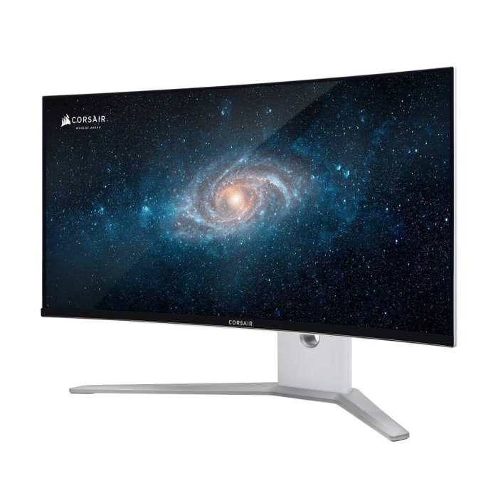 CORSAIR XENEON 34 Inch 240Hz WQHD HDMI 2.1 0.03ms QD-OLED Curved Gaming Monitor - White - Image 3